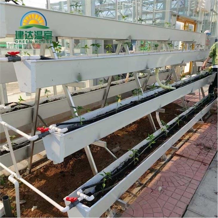 Planting PVC Gutter System