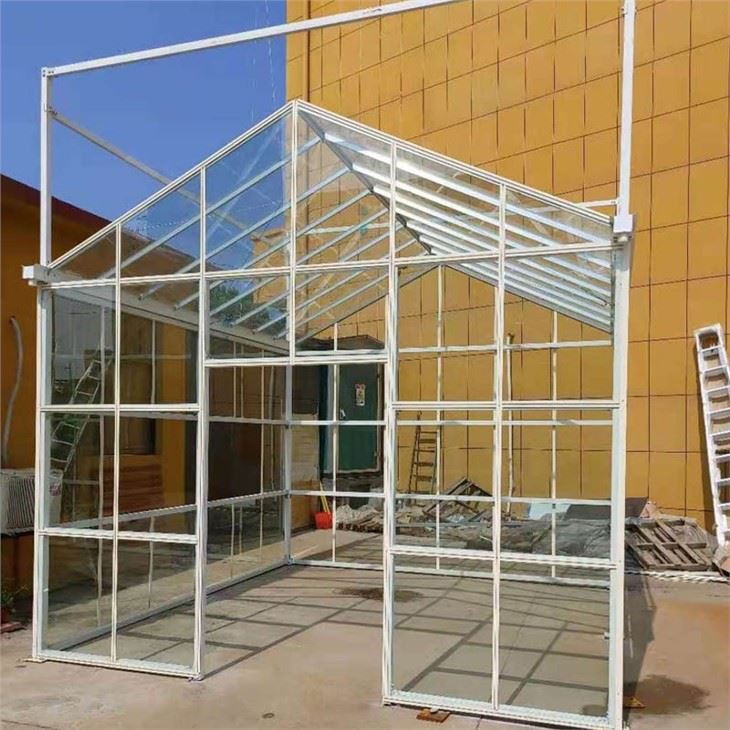 Small Glass Greenhouse